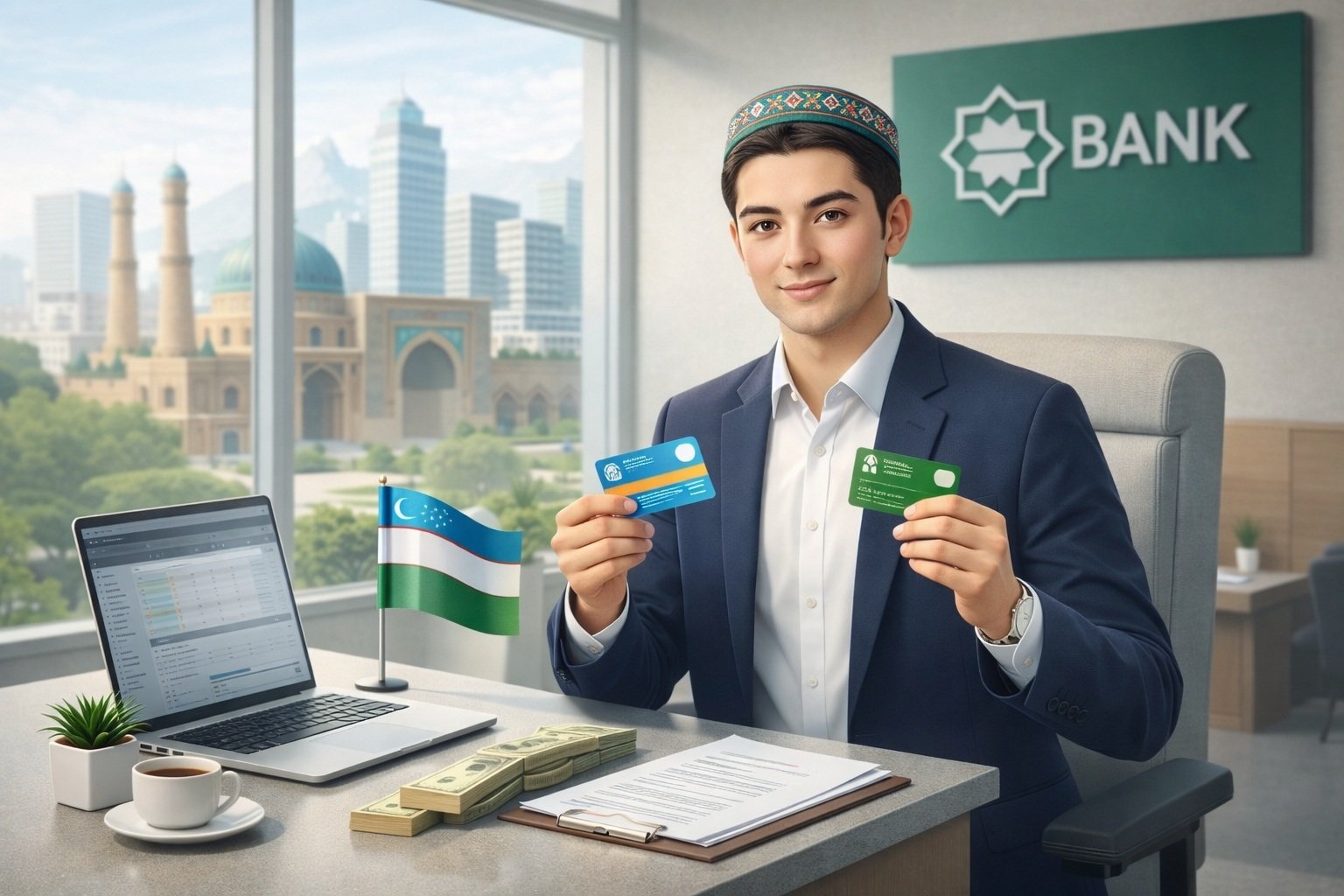 счет в банках Узбекистана